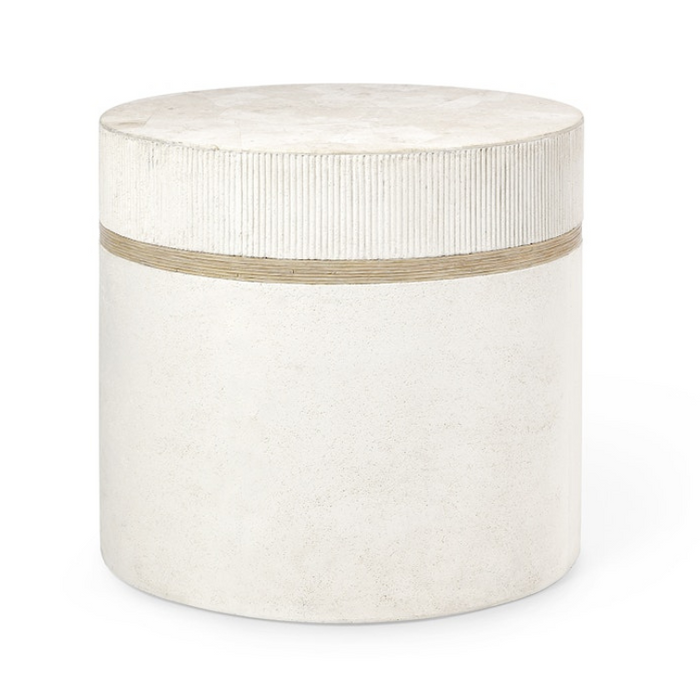 Cienaga Side Table, 24"Dia x 22"H