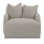 Emile Chaise, Healey Pebble, 43" W x 64" L