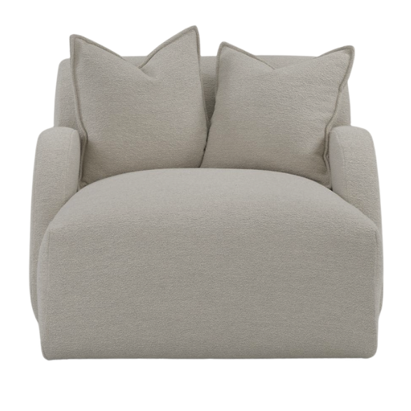 Emile Chaise, Healey Pebble, 43" W x 64" L