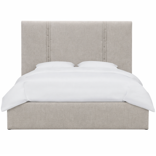 Emilio King Bed, Desert Linen Natural