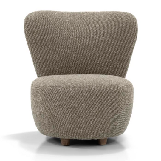 Wilma Wing Chair, Karibu Mushroom
