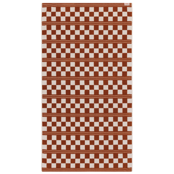 Busby Pool Towel, Fuyu & Chalk
