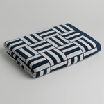 Willis Pool Towel, Obsidian & Stone