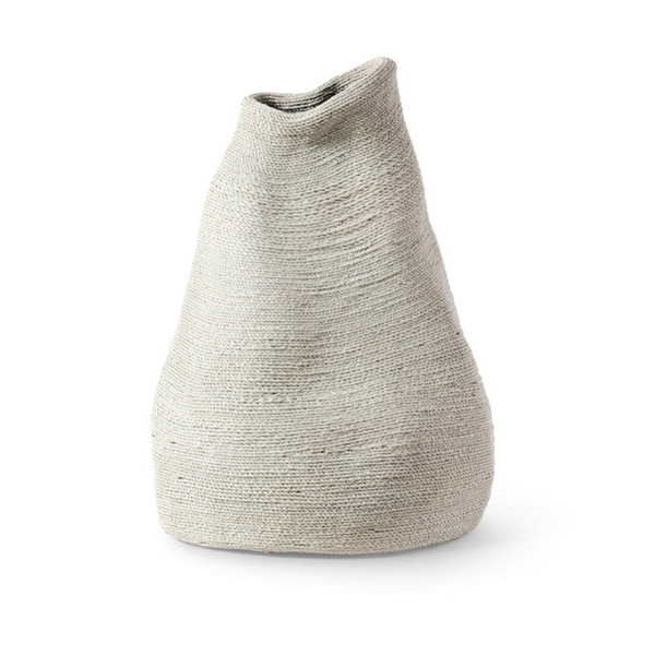 Jaden Urn Tall, White, 21.25"H