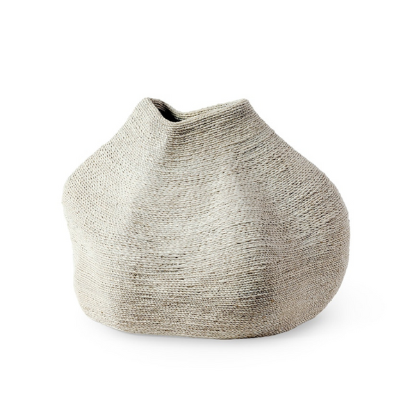 Jaden Urn Medium, White, 14"H