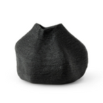 Jaden Urn Medium, Black 14"H