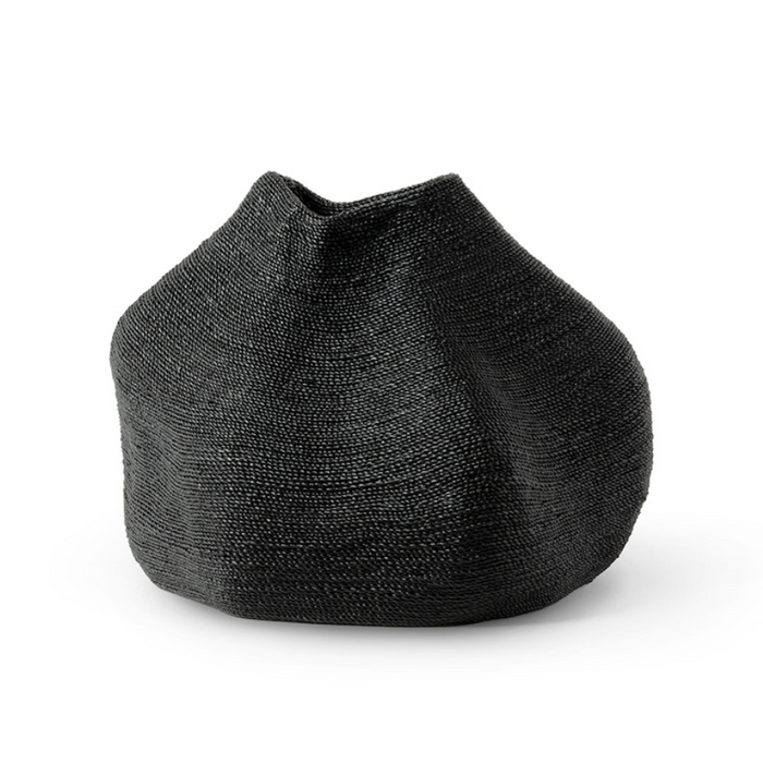 Jaden Urn Medium, Black 14"H