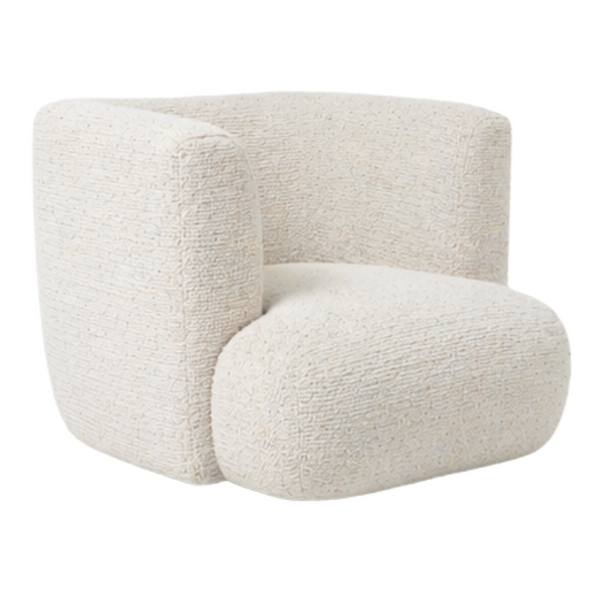 Sophie Swivel Chair, Kushibiki Porcelain