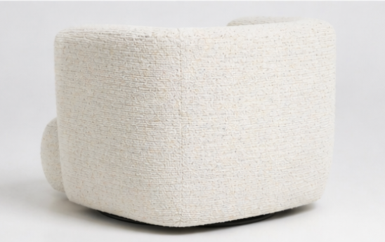 Sophie Swivel Chair, Kushibiki Porcelain