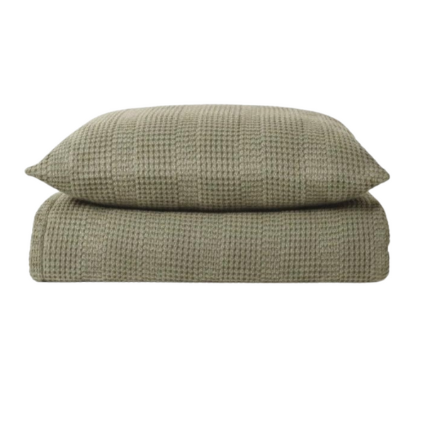 Castine Oversized Throw & Sham Collection, Moss