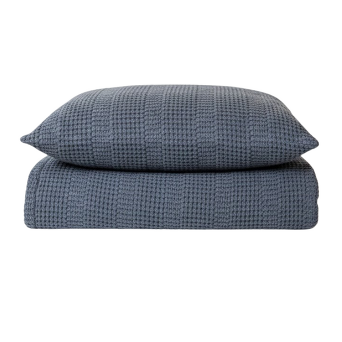 Castine Oversized Throw & Sham Collection, Cobalt