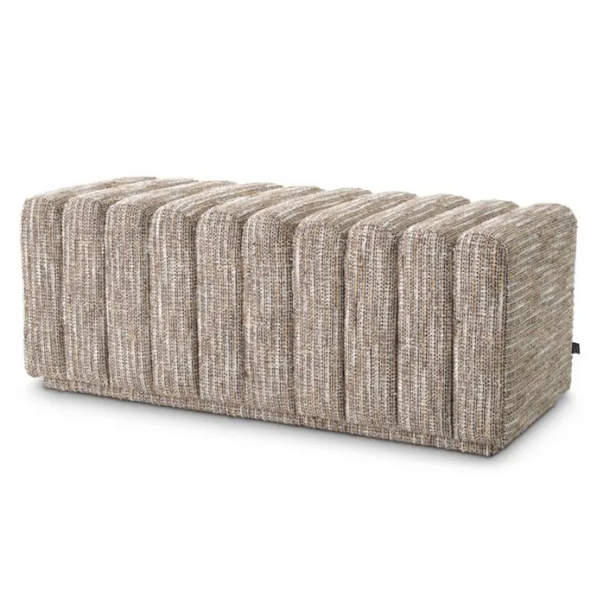 Bente Bench, Mademoiselle Beige, 45.67"W x 18.50"D