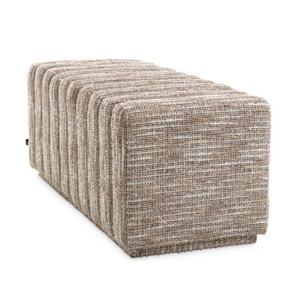 Bente Bench, Mademoiselle Beige, 45.67"W x 18.50"D
