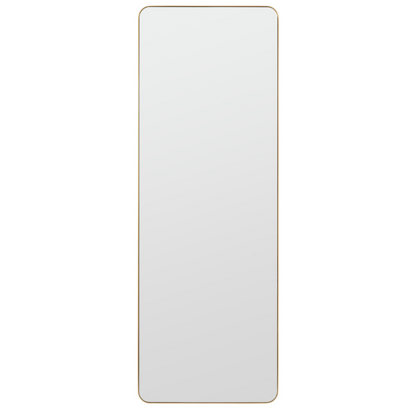 Melrose Floor Mirror, Gold, 68" x 24"