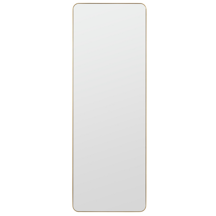 Melrose Floor Mirror, Gold, 68" x 24"