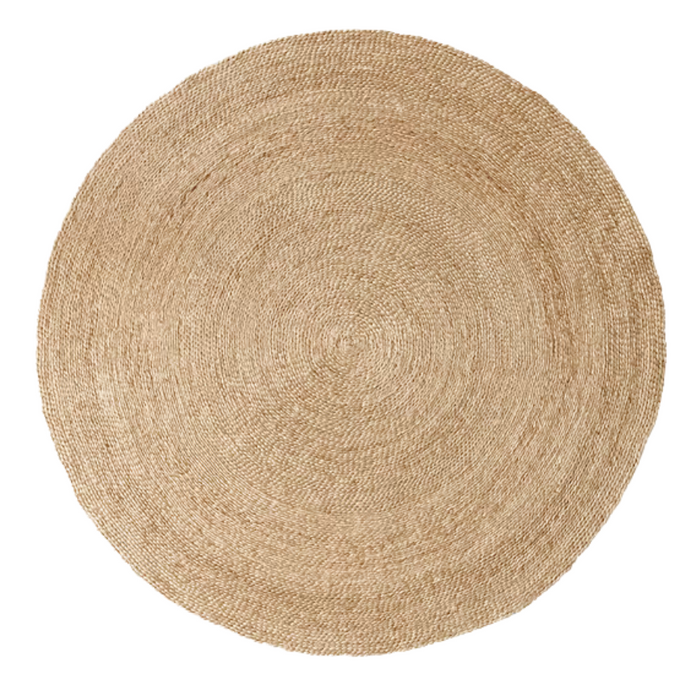 Lucine Nook Round Rug, Natural