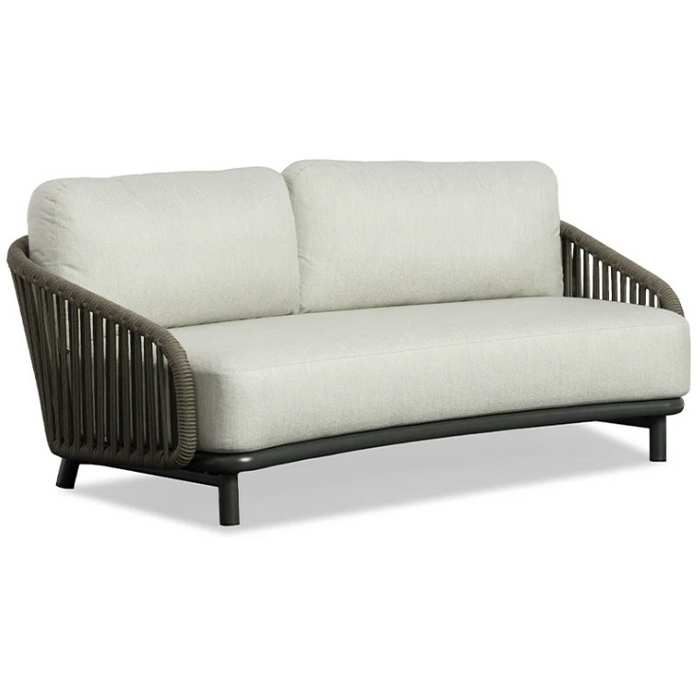 Delight Sofa, Ebony/Charcoal, 79"W