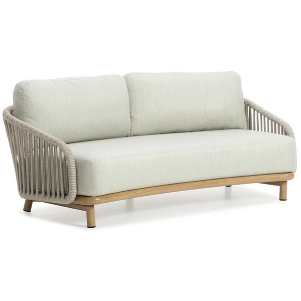 Lounge Delight Sofa, Oak/Oyster, 79"W