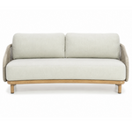 Lounge Delight Sofa, Oak/Oyster, 79"W