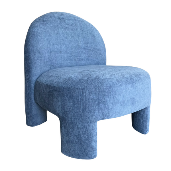 Myrtle Lounge Chair, Danny Blue