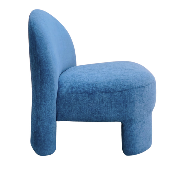 Myrtle Lounge Chair, Danny Blue