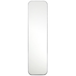 Camille Narrow Mirror, Gilded Brass, 78"H x 20"W
