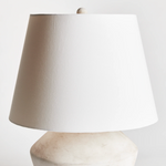 Clyde Lamp, Stone, 27.5"H