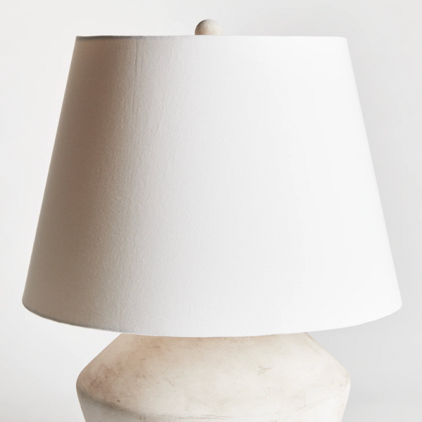 Clyde Lamp, Stone, 27.5"H