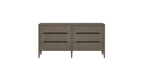 Palmer Mid-Century Modern Driftwood Cabinet, 70"W