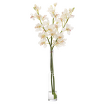 Orchid Cymbidium, Faux Watergarden, 53"