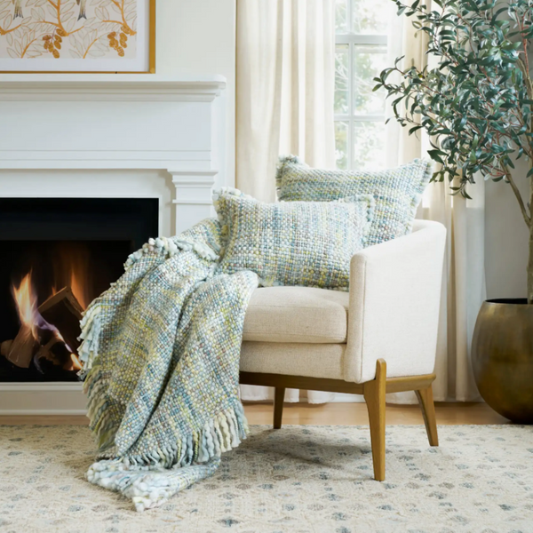 Elowyn Throw, Mineral, 50" x 70"