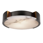 Melange X-Large Flush Mount, Bronze, 21" Dia