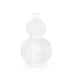 Lotus Double Gourd Vase, Blanc de Chine