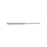 2mm Signature Bracelet with Mauve Moonstone and Sterling Silver Rondelles