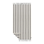 Cabana Turkish Towel Black & White Stripe