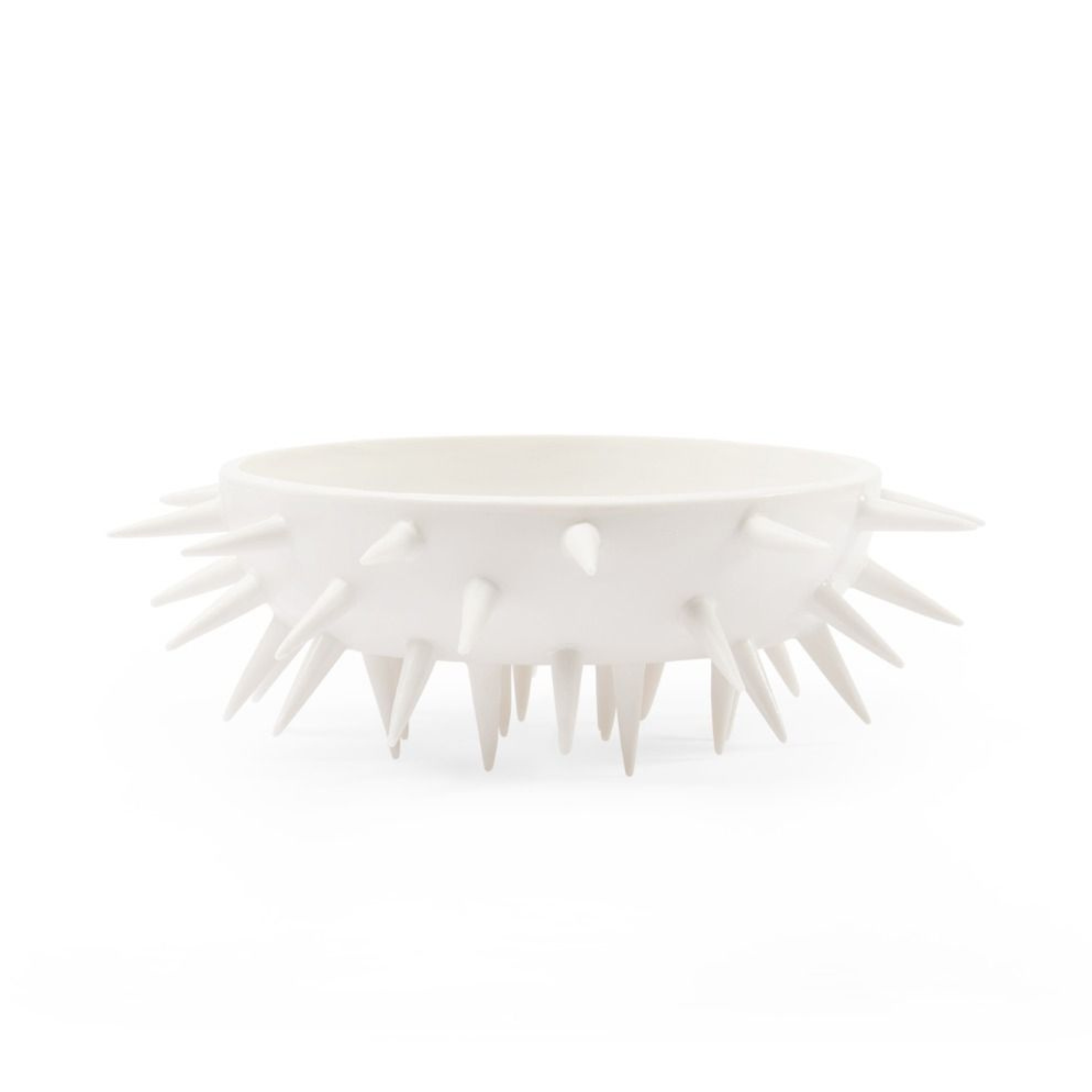 Spine Medium Bowl, Blanc de Chine