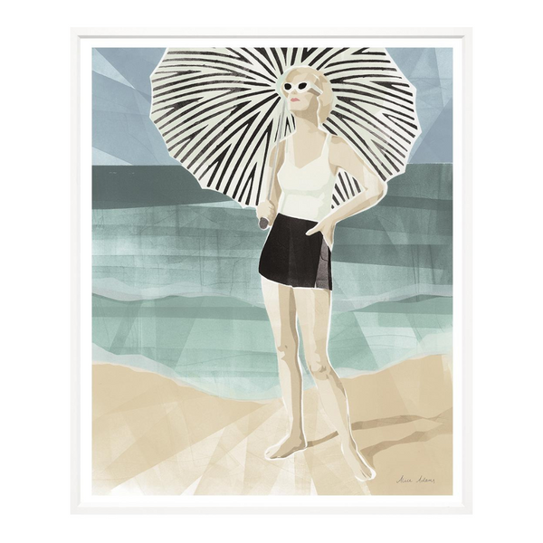 Beach Scenes 5, 19" x 23"