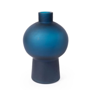 Sharri Medium Vase, Prussian Blue