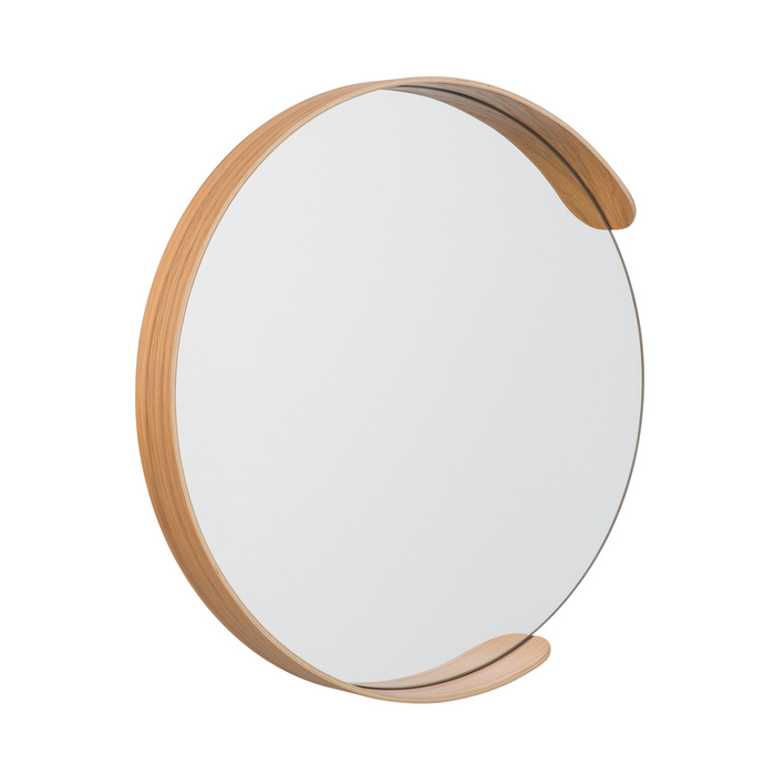 Segment Mirror Oak, 17.7"