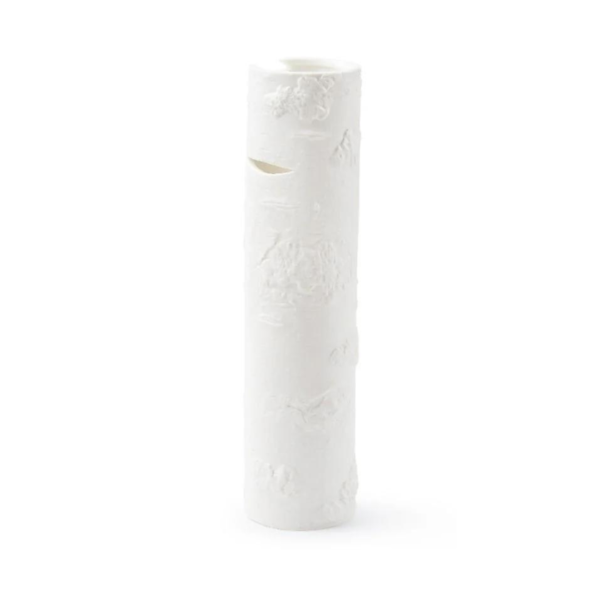 Aspen Tall Vase, Blanc de Chine