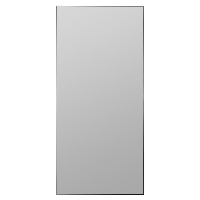 Dainton Black Floor Mirror, 36" X 78"