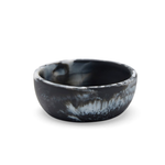 Hugo small Serving Bowl - Black Swirled, 4" Dia