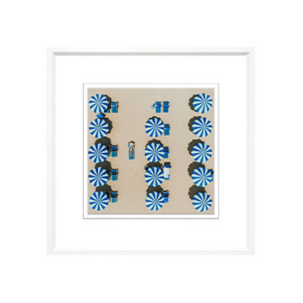 Blue Beach Collection, 19" x 19"