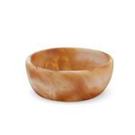 Hugo Small Serving Bowl - Amber Swirled, 4"Dia