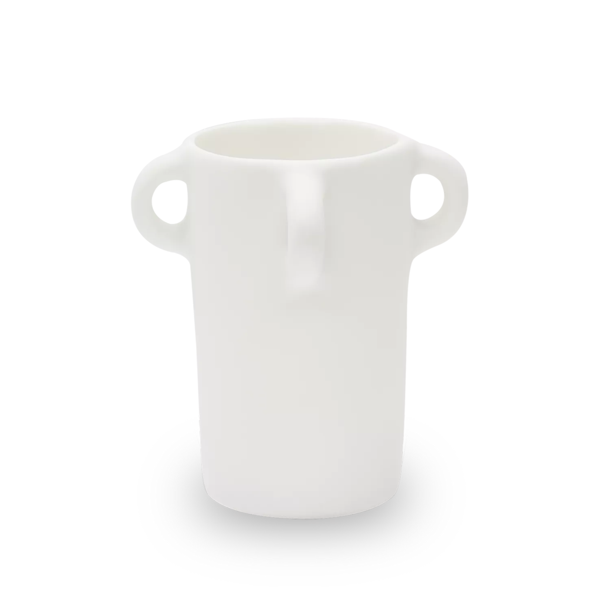 Loopy Small Vase, White