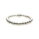2MM Signature Ring, Gold and Silver