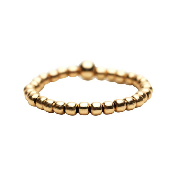 2MM Signature Ring, Gold and Silver