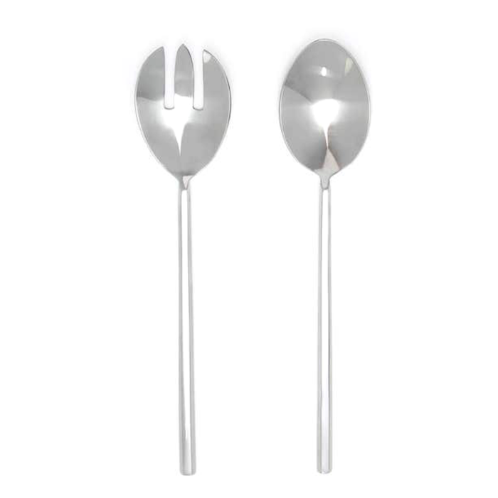 Gwen Serving Set - Polished Silver