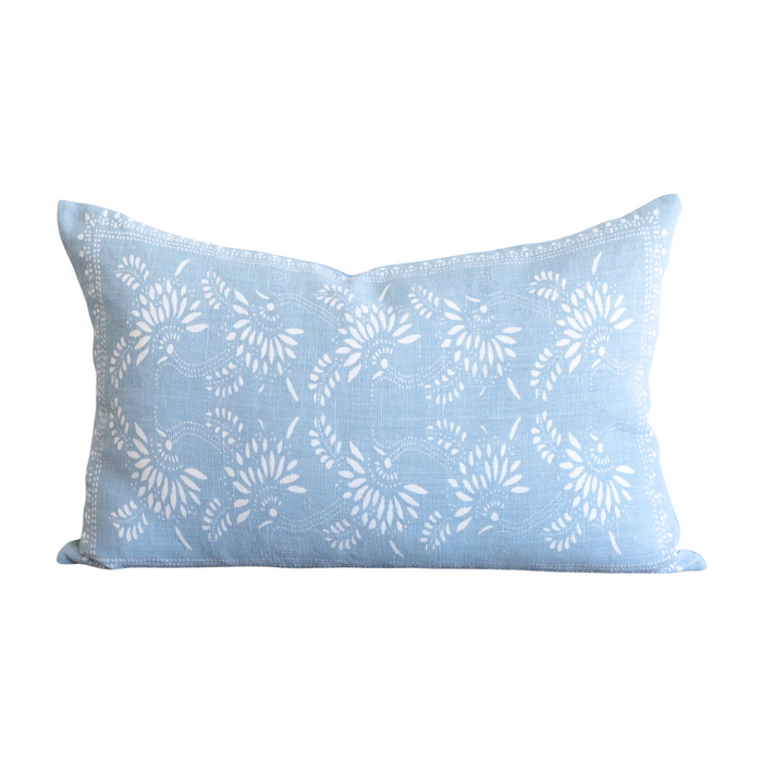 Big Mama Dark Pillow (Petite) - Ocean 16" X 26"