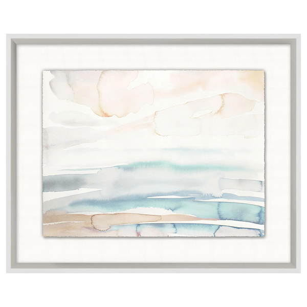 Tide Watercolor 2, 21.25"W x 17.25"H